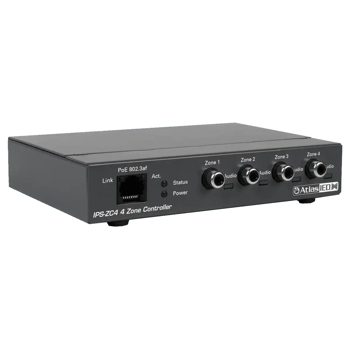 Atlas Sound IPS-ZC4 IP-to-Analog Four Zone PoE Gateway (for SIP applications) Speakers AtlasIED