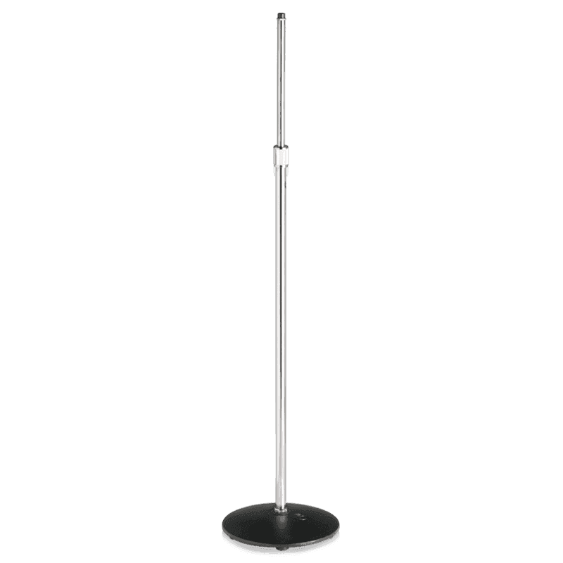 Atlas Sound MS-12C Low-Profile Mic Stand (Chrome) Intercoms AtlasIED