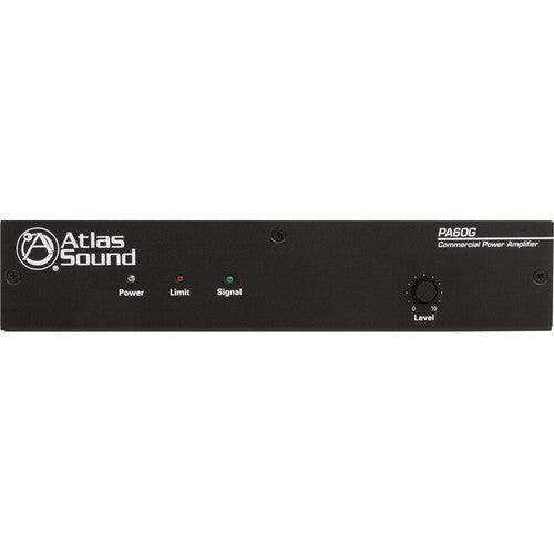 Atlas Sound PA60G 60W Single-Channel Power Amplifier with Global Power Supply Audio Amplifiers AtlasIED