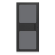 Atlas Sound PFD24 1" Deep Plexiglass Door for 24RU WMA, 100, and 200 Series Racks Racks AtlasIED