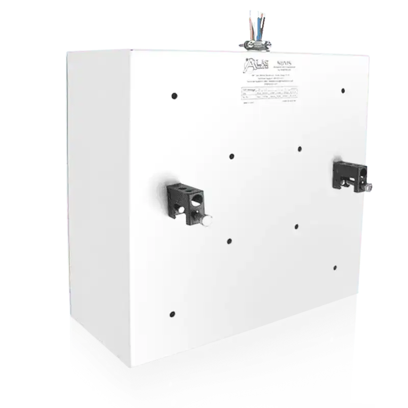 Atlas Sound SBMS 8" Open Ceiling Surface Mount Speaker with Enclosure and 4-Watt 25V/70V Transformer Speakers AtlasIED