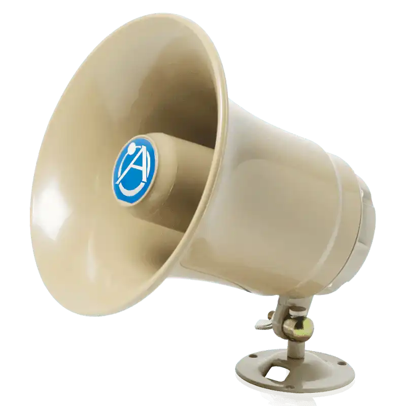 Atlas Sound SC-15 Compact High Efficiency Paging Horn 15W at 80 Intercoms AtlasIED