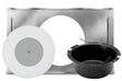 Atlas Sound SD72W-KIT4 Qty 4 SD72 Speaker, 62-8 Baffle, CS95-8 Back Box, and 81-8R T-Bar Bridge Kit Speakers AtlasIED