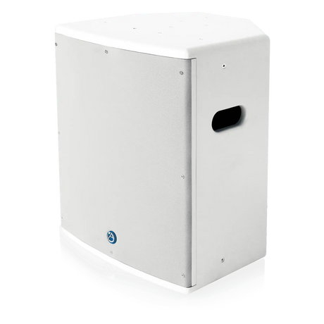 Atlas Sound SM12SUB70-W 12" Surface Mount Subwoofer with 60-Watt 70V/100V Transformer (White) Speakers AtlasIED