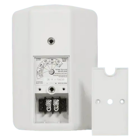 Atlas Sound SM42T-WH 4" 2-Way Weather Resisant Speaker (Pair, White) Speakers AtlasIED