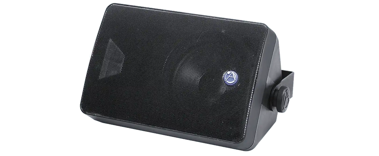 Atlas Sound SM52T-B 5 1/4" 2-Way Weather Resistant Speaker (Pair, Black) Speakers AtlasIED