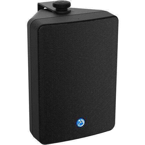 Atlas Sound SM63T-B 6.5" 2-Way Weather Resistant Loudspeaker System with 70.7V/100V (Pair, Black) Speakers AtlasIED