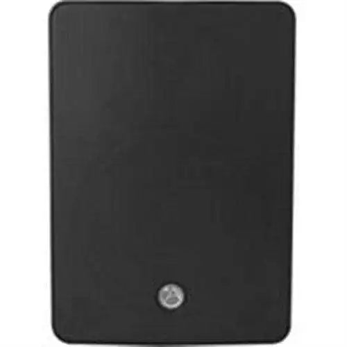 Atlas Sound SM63T-B 6.5" 2-Way Weather Resistant Loudspeaker System with 70.7V/100V (Pair, Black) Speakers AtlasIED