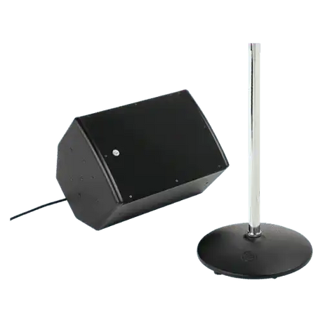Atlas Sound SM8CXT-B 8" 2-Way Compression Driver Coaxial Surface Mount Speaker with 60-Watt 70V Transformer (Black) Speakers AtlasIED