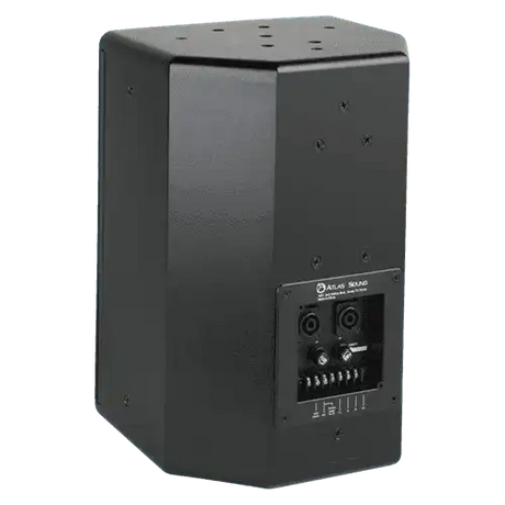 Atlas Sound SM8SUB70-B 8" Surface Mount Subwoofer with 60-Watt 70V/100V Transformer (Black) Speakers AtlasIED