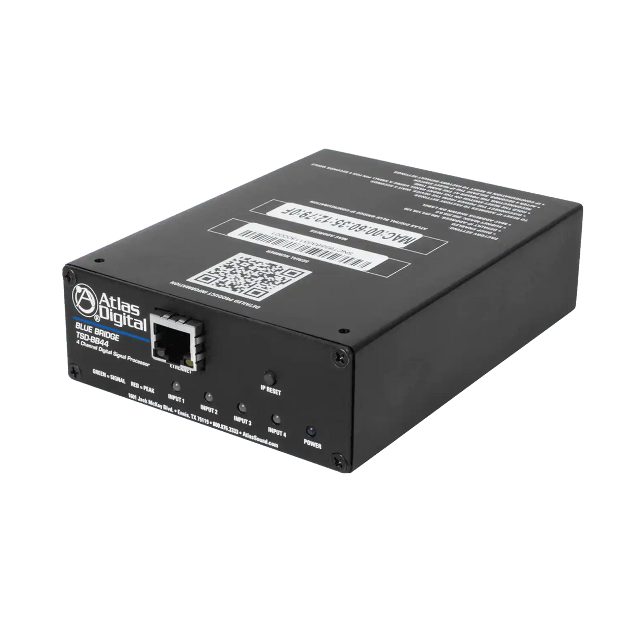 Atlas Sound TSD-BB44 4 Input x 4 Output DSP Audio Processor Audio Mixers AtlasIED