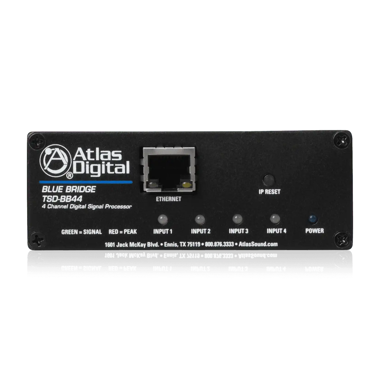 Atlas Sound TSD-BB44 4 Input x 4 Output DSP Audio Processor Audio Mixers AtlasIED