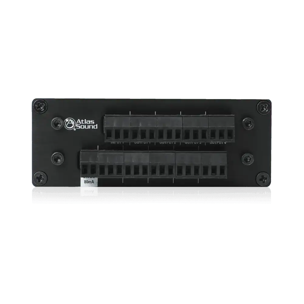 Atlas Sound TSD-DA28 2 x 8 Distribution Amplifier Audio Amplifiers AtlasIED