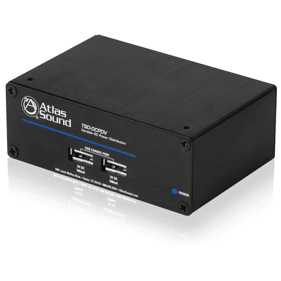 Atlas Sound TSD-DCPDV Variable DC Power Distribution Intercoms AtlasIED