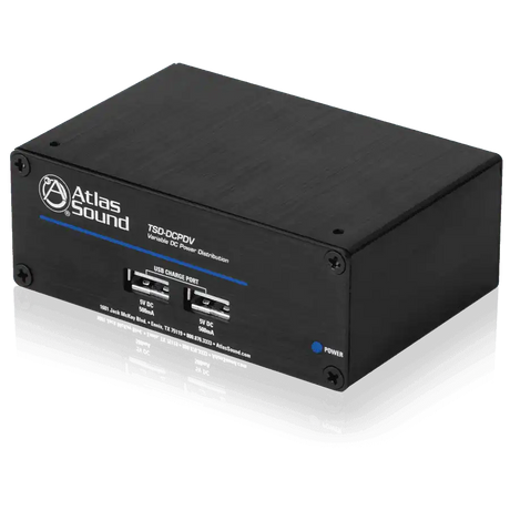 Atlas Sound TSD-DCPDV Variable DC Power Distribution Intercoms AtlasIED