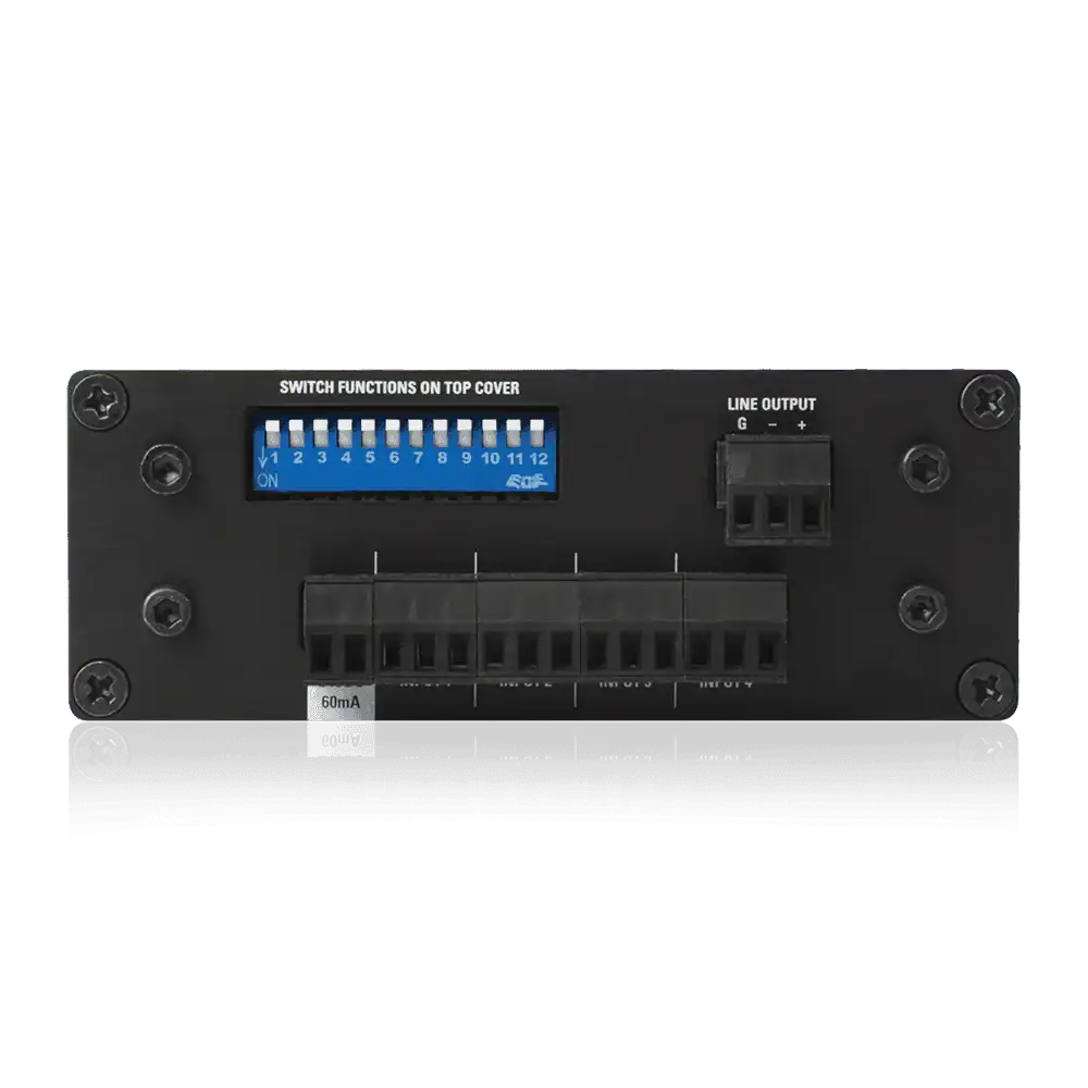 Atlas Sound TSD-MIX41 4 x 1 Mic/Line Mixer Audio Mixers AtlasIED