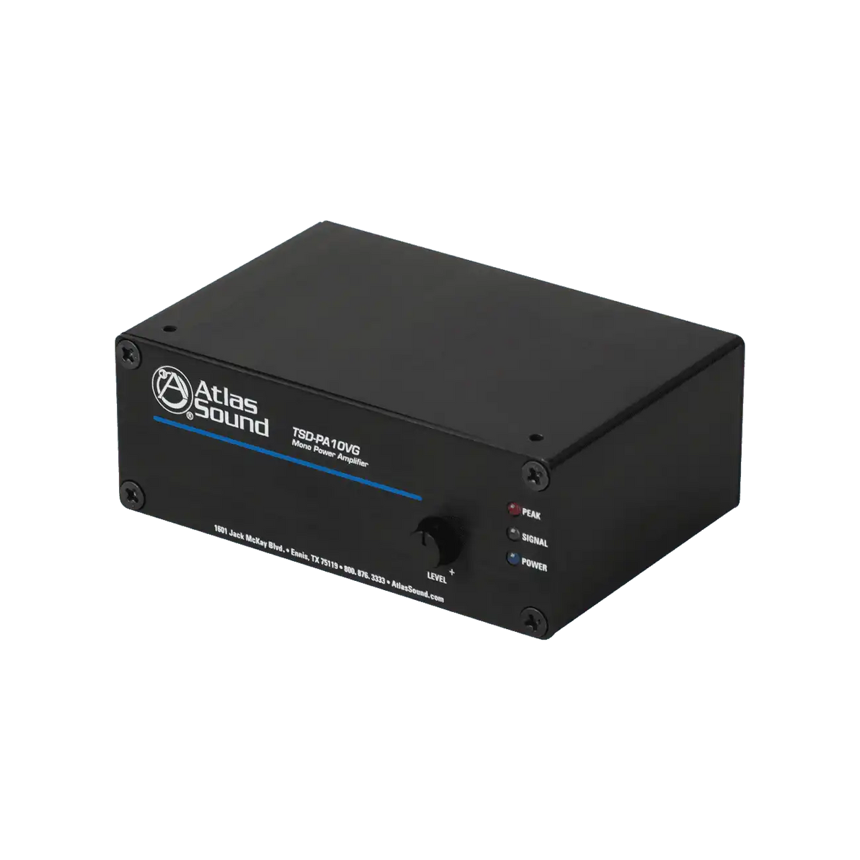 Atlas Sound TSD-PA10VG 10W Mono 4/25V/70.7V/100V Power Amplifier Audio Amplifiers AtlasIED