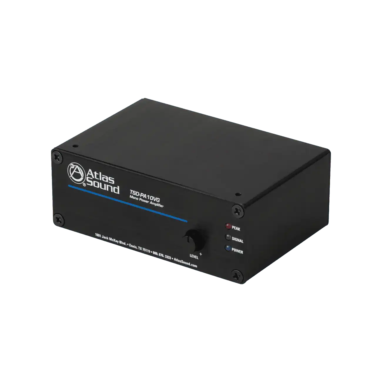 Atlas Sound TSD-PA10VG 10W Mono 4/25V/70.7V/100V Power Amplifier Audio Amplifiers AtlasIED