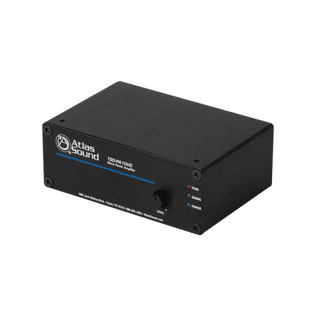 Atlas Sound TSD-PA10VG 10W Mono 4/25V/70.7V/100V Power Amplifier Audio Amplifiers AtlasIED