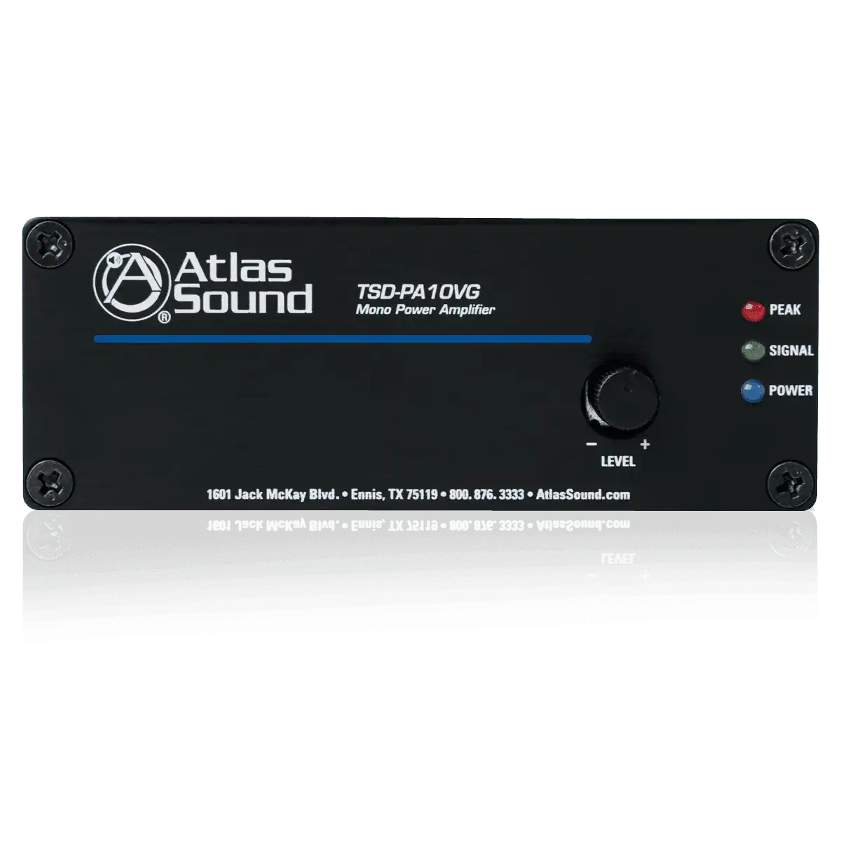 Atlas Sound TSD-PA10VG 10W Mono 4/25V/70.7V/100V Power Amplifier Audio Amplifiers AtlasIED