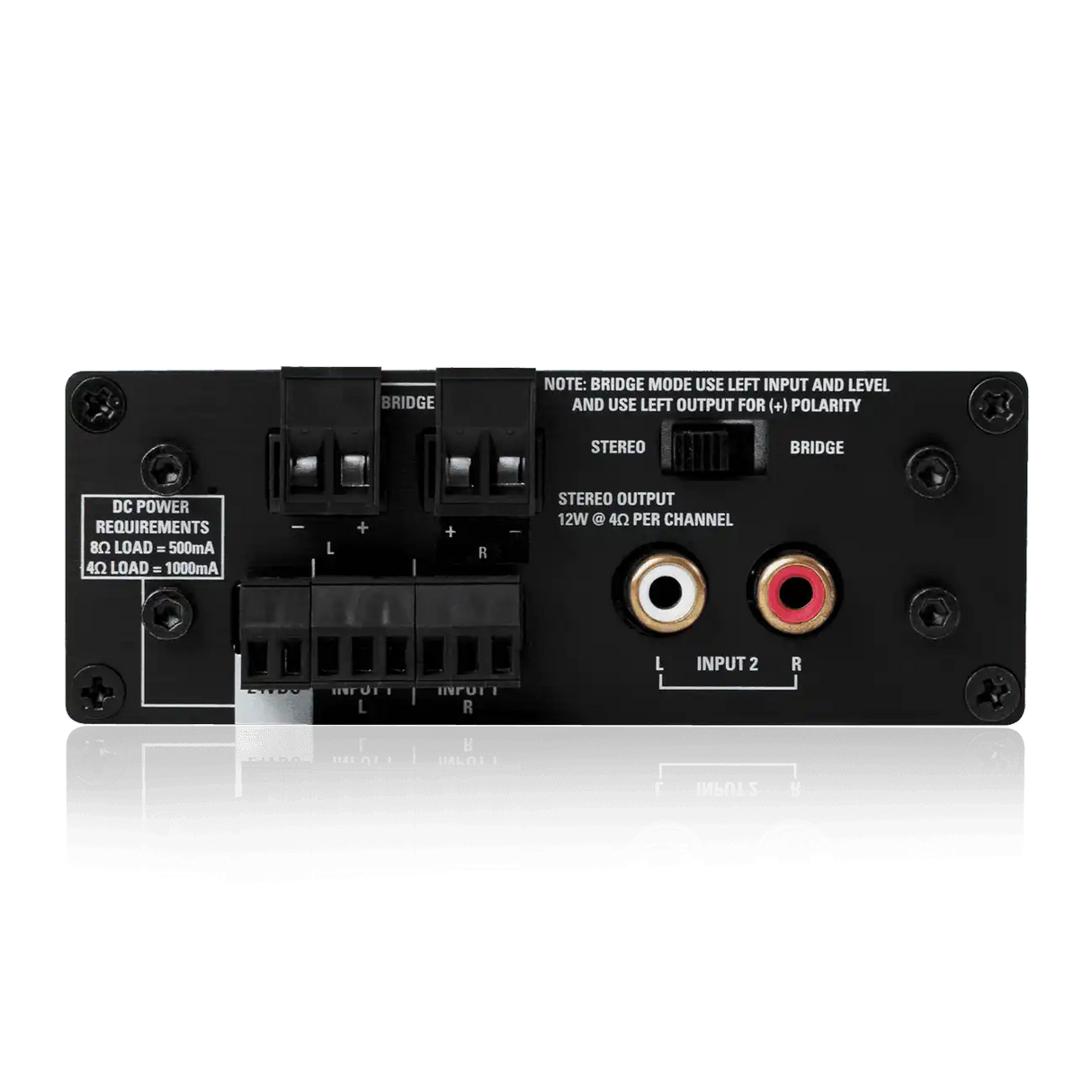 Atlas Sound TSD-PA122G 12W x 2 4 2-Channel Power Amplifier Audio Amplifiers AtlasIED