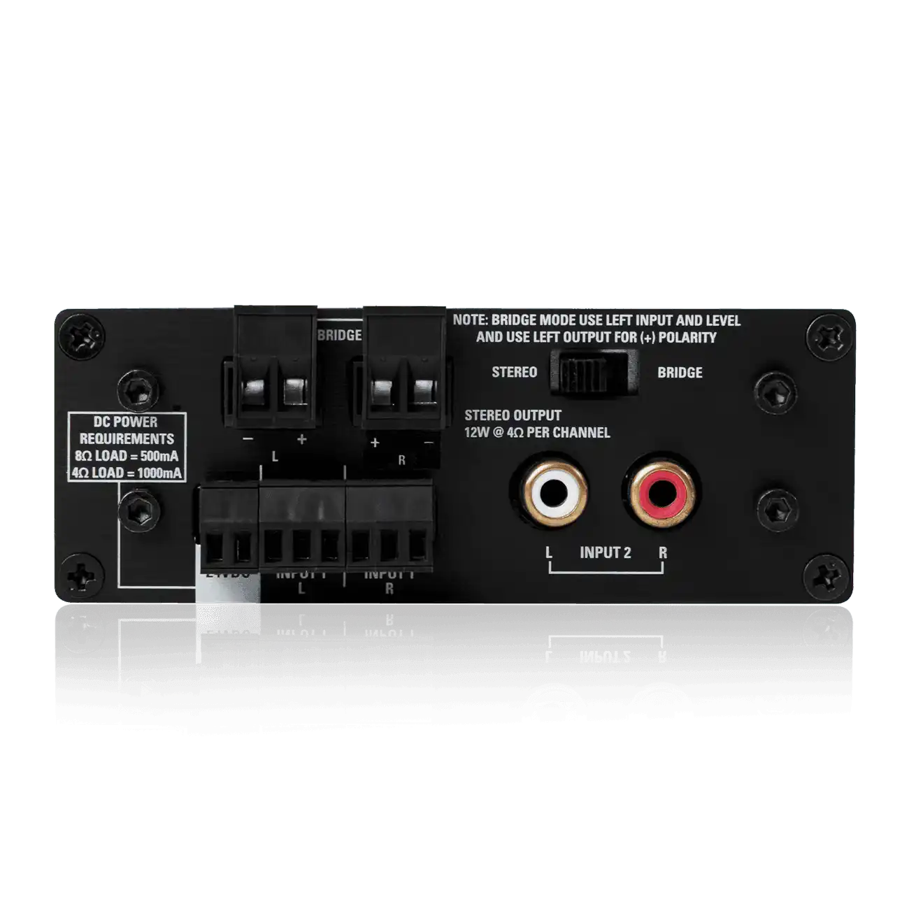 Atlas Sound TSD-PA122G 12W x 2 4 2-Channel Power Amplifier Audio Amplifiers AtlasIED