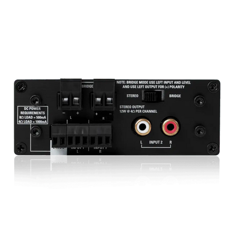 Atlas Sound TSD-PA122G 12W x 2 4 2-Channel Power Amplifier Audio Amplifiers AtlasIED