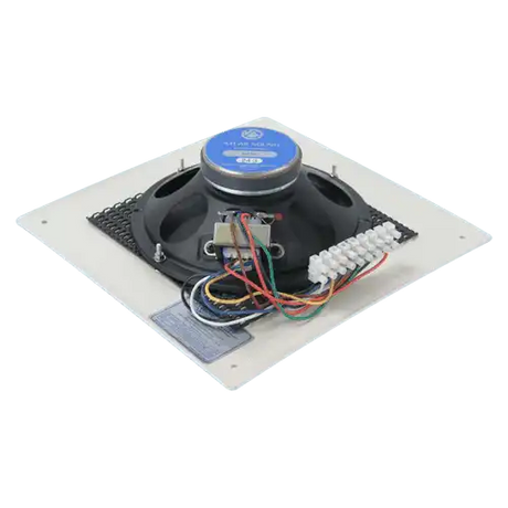 Atlas Sound VP14MB 8" Speaker with 4-Watt 25V/70V Transformer and Vandal Resistant Baffle Intercoms AtlasIED