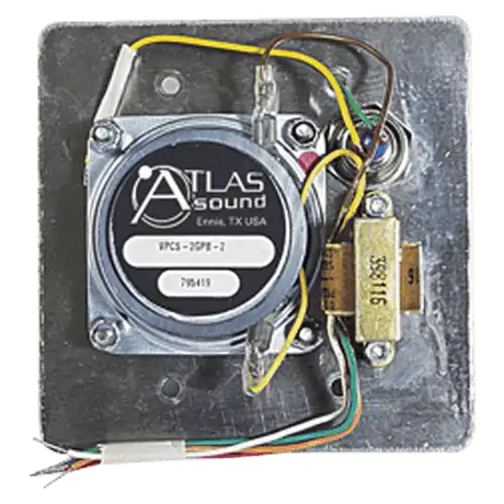 Atlas Sound VPCS-2GPB-2 Intercom Stations w Speaker, Call & 25V Transformer Intercoms AtlasIED