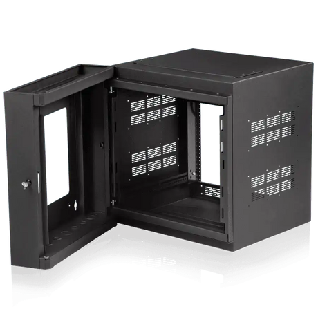 Atlas Sound WMA10-23 10RU High Strength Wall Cabinet with Adjustable Rails, 23.5 inch Deep Racks AtlasIED