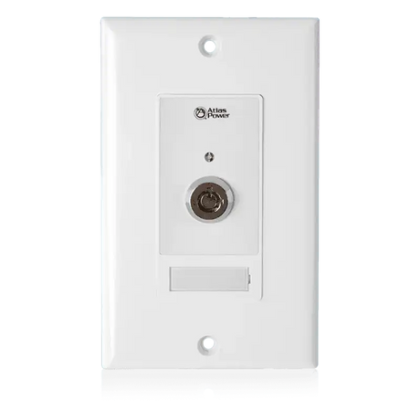 Atlas Sound WPD-KSWM Wall Plate Key Switch, Momentary Contact Closure Intercoms AtlasIED