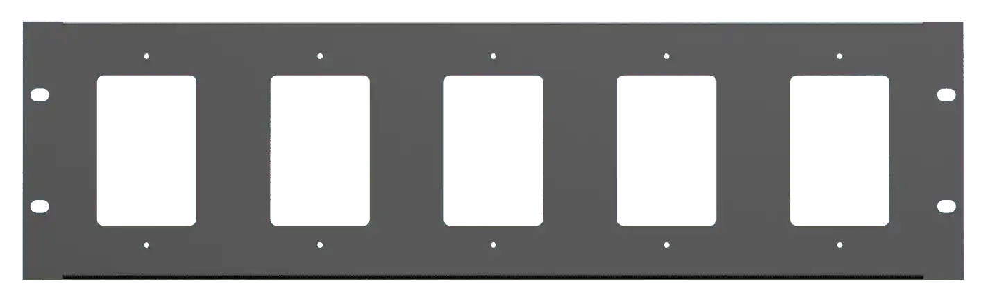 Atlas Sound WPD-RP Rack Mount Kit for Up to Five Wall Controllers Racks AtlasIED