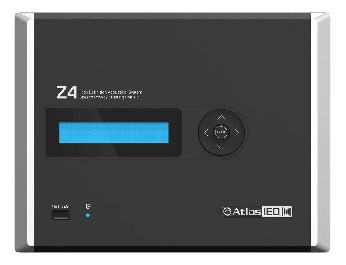 Atlas Sound Z4-B 4-Zone High Definition Acoustical System Intercoms AtlasIED