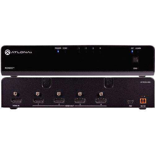 Atlona 4K HDR Four-Output HDMI Distribution Amplifier - AT-RON-444 Video Atlona