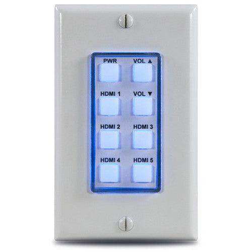 Atlona 8-Button Network Control Panel - AT-ANC-108D Video Transmitters Atlona