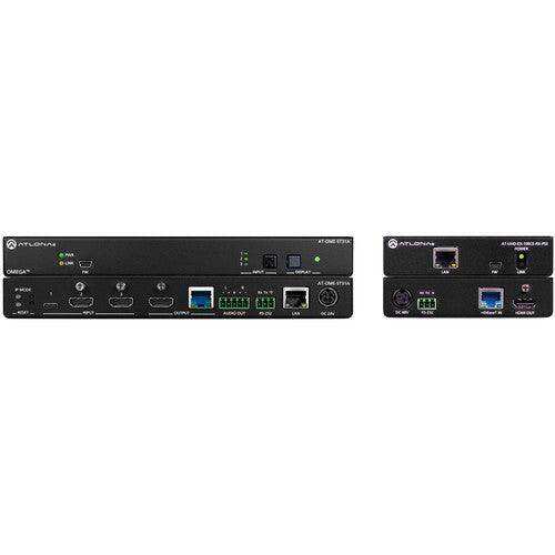 Atlona AT-OME-ST31A and AT-UHD-EX100CE-RX-PSE Combo Kit - AT-OME-ST31A-KIT Video Transmitters Atlona
