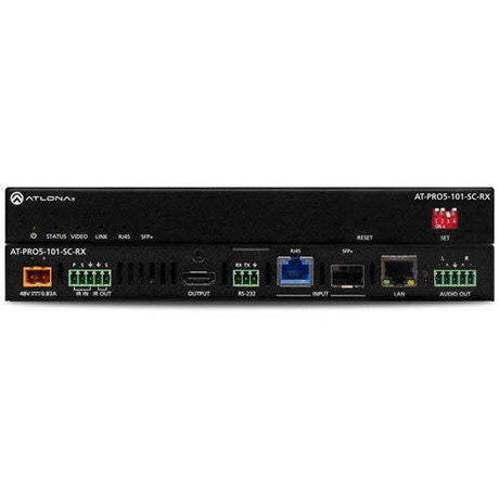 Atlona AT-PRO5-101-SC-RX 4K Fiber/Copper Receiver with Scaler Video Transmitters Atlona