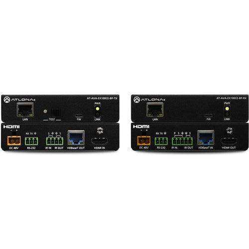 Atlona Avance 4K/UHD extended distance HDMI Transmitter and Receiver Kit w/RS - AT-AVA-EX100CE-BP-KIT Video Atlona