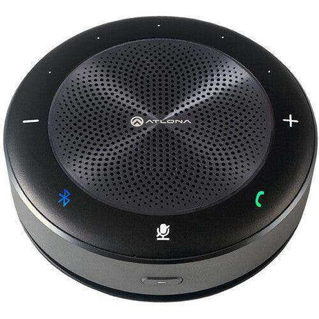 Atlona Captivate Speakerphone with USB, Bluetooth & Analog Connectivity - AT-CAP-SP100 Video Transmitters Atlona