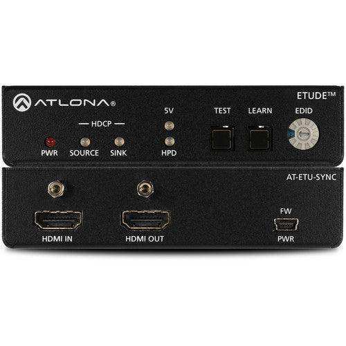 Atlona Etude Sync 4K HDR HDMI EDID Emulator - AT-ETU-SYNC Video Transmitters Atlona