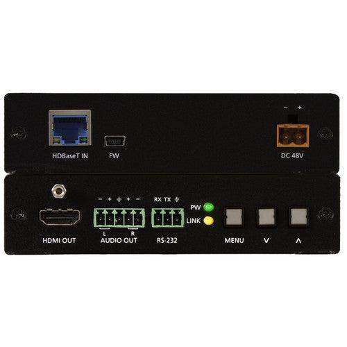 Atlona HDBaseT Scaler Receiver with HDMI & Analog Audio Outputs - AT-HDVS-150-RX Video Transmitters Atlona