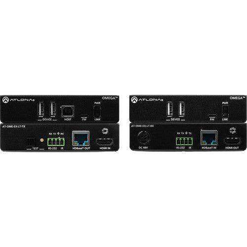 Atlona Omega 4K/UHD HDMI/USB-over-HDBaseT Lite Extender Kit (230') - AT-OME-EX-KIT-LT Video Transmitters Atlona
