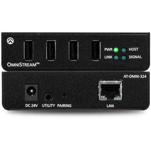 Atlona OmniStream 324 Device Side IP to USB Adapter - AT-OMNI-324 Video Transmitters Atlona