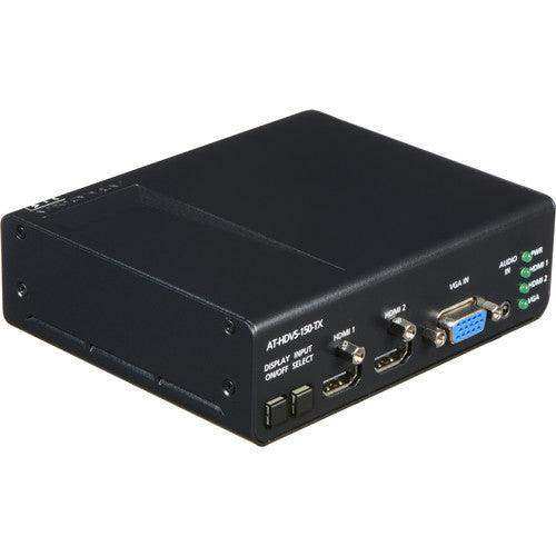 Atlona Three-Input Switcher for HDMI and VGA over HDBaseT Transmitter - AT-HDVS-150-TX Video Transmitters Atlona