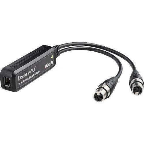 Audinate Dante AVIO 2-Channel Analog Input Adapter for Dante Audio Network Audio Components Audinate