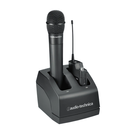 Audio-Technica ATW-CHG2a Two-Bay Charging Dock for 2000 Series Transmitters Microphones Audio-Technica