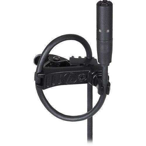 Audio-Technica BP898cW Subminiature Cardioid Lavalier Microphone (Black, cW-Style Connector) Microphones Audio-Technica