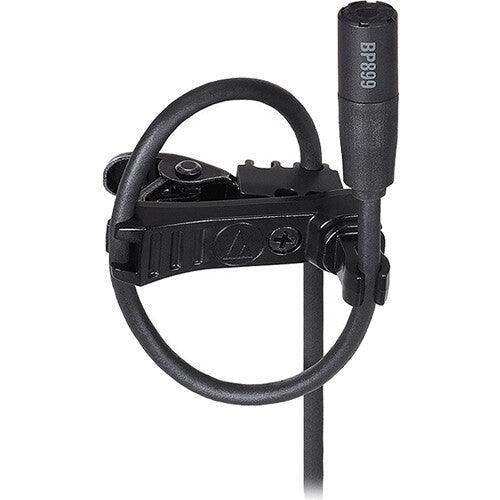 Audio-Technica BP899cH Subminiature Omnidirectional Lavalier Microphone (Black, cH-Style Connector) Microphones Audio-Technica