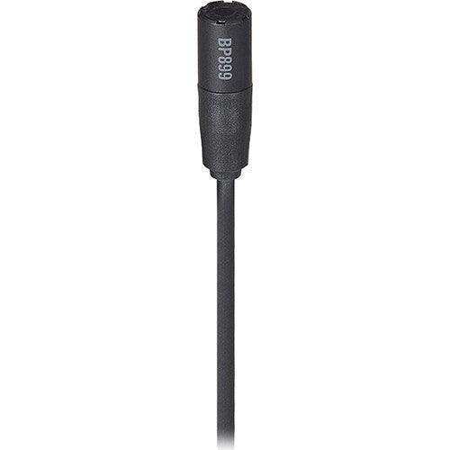 Audio-Technica BP899cH Subminiature Omnidirectional Lavalier Microphone (Black, cH-Style Connector) Microphones Audio-Technica
