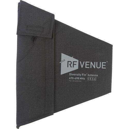 Audio-Technica DFINCOVER RF Venue Padded Canvas Cover for Diversity Fin Antenna (Black) Microphones Audio-Technica